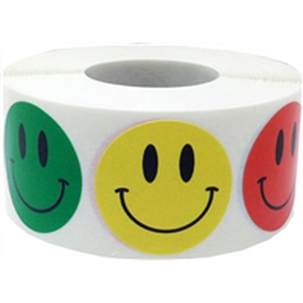 1.5 inches Face Mask Emoji Sticker EFM1 Shipping /& Mailing Labels 20 stickers